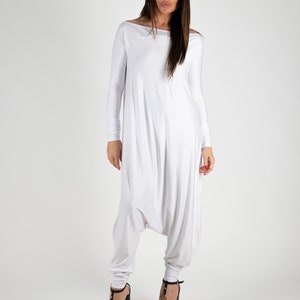 Jumpsuit Women, Harem Jumpsuit, Baggy Jumpsuit, Oversize Jumpsuit, Plus Size Clothing, Maxi Jumpsuit, Drop Crotch Jumpsuit MARLA JP0350TR image 3