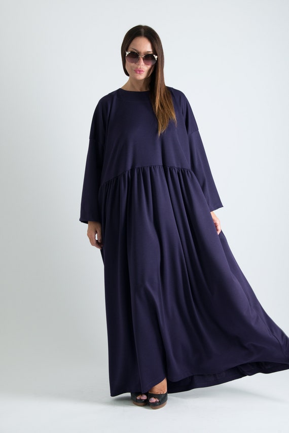 extra long plus size maxi dresses