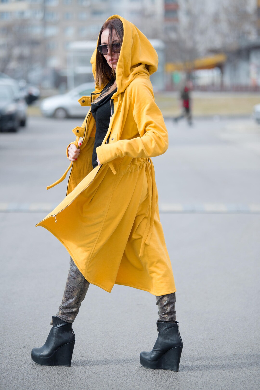 憧れの Winter Jacket, Hooded Jacket, Jacket, Clothing Size Plus ジャケット・アウター