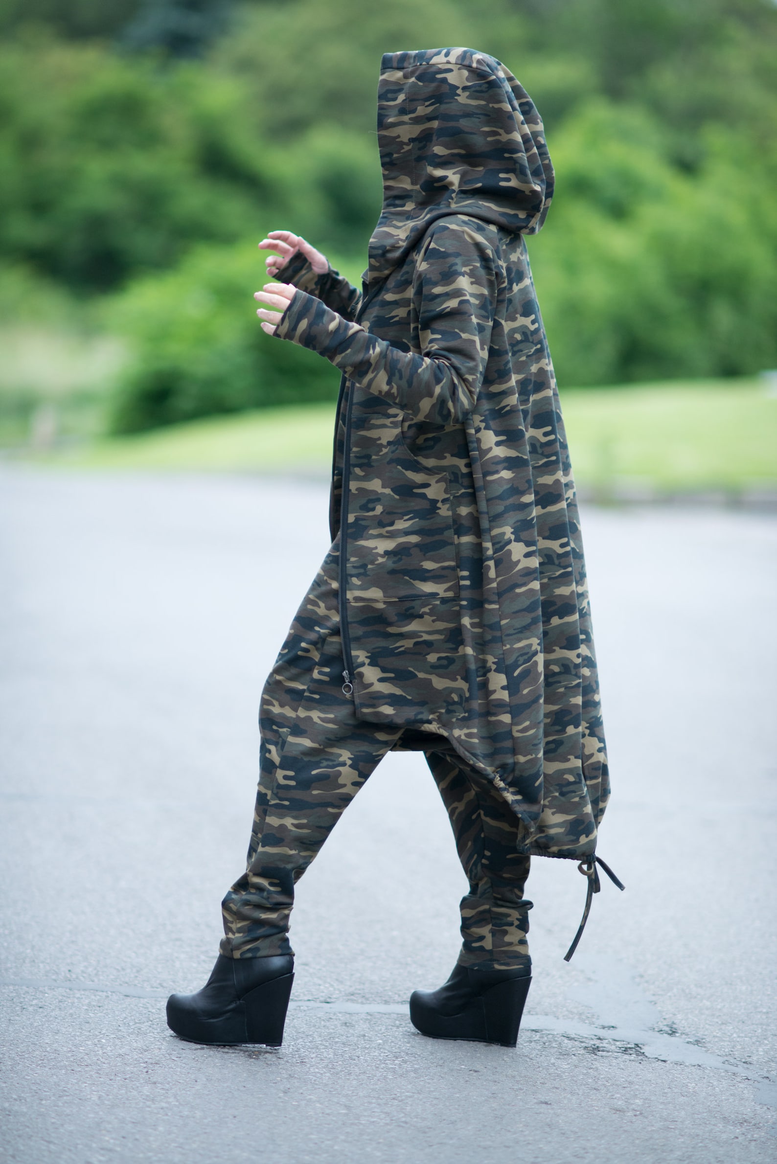 Jumpsuit Women Camo Jumpsuit Military Jumpsuit Plus Size Etsy