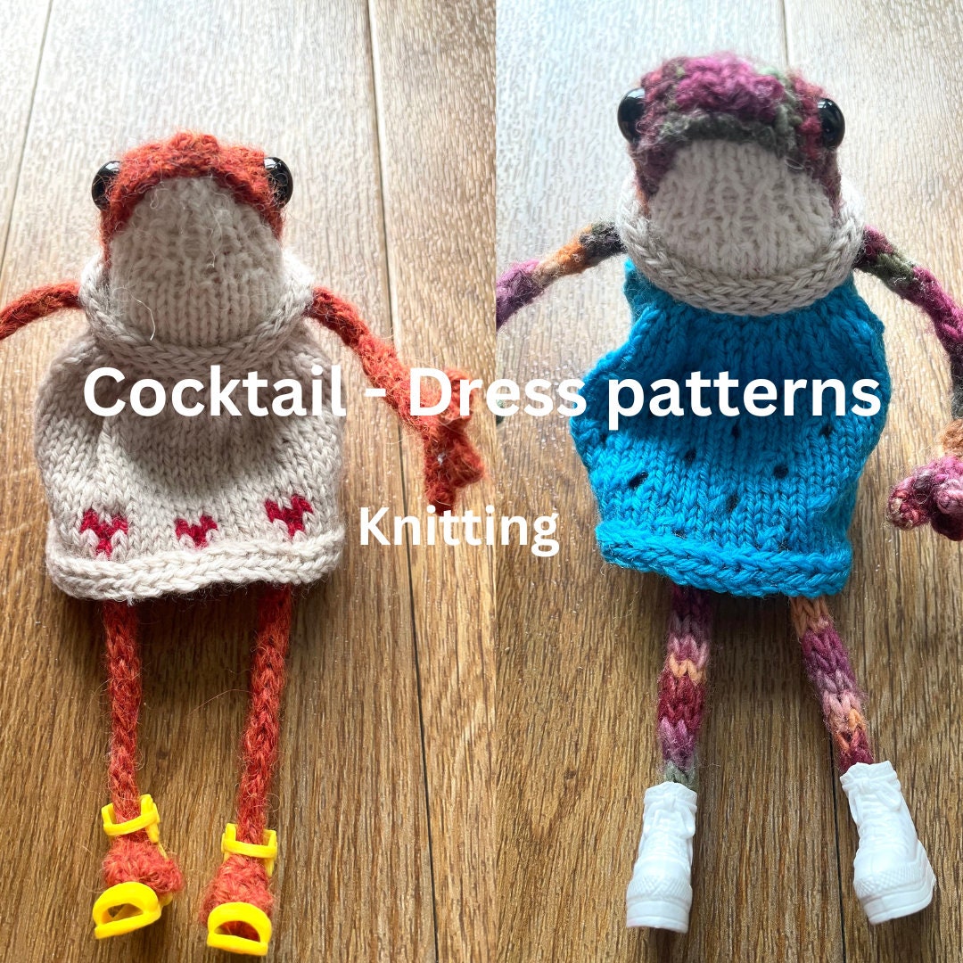 PATTERN Froggy's Cocktail Dress Patterns Lobster and Prosecco PDF ...