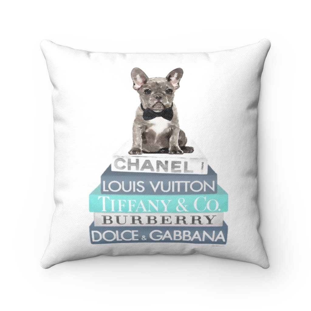 Fashion pillow frenchie French bull dog Square Pillow | Etsy