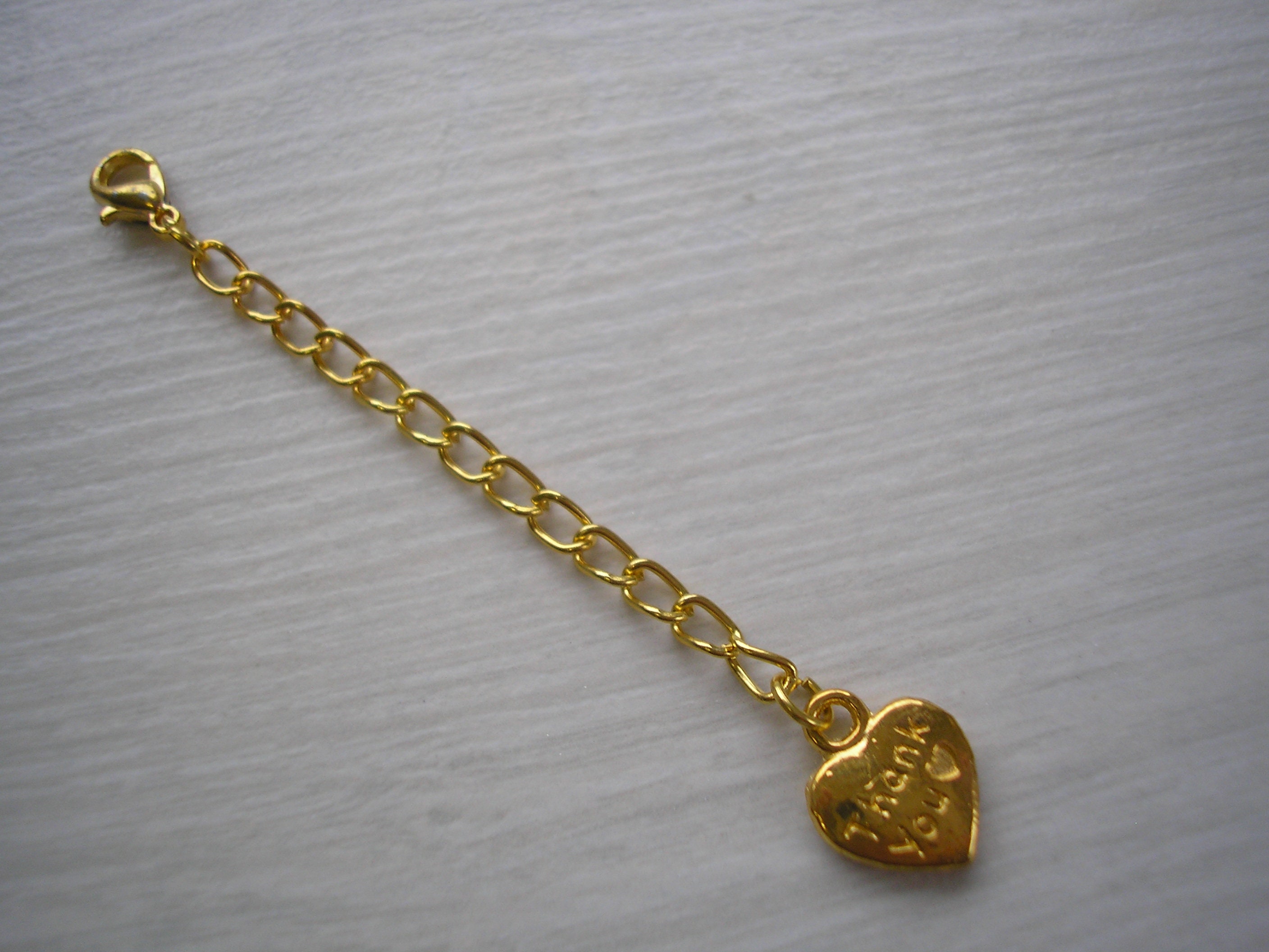 Extension Chain to extend a Necklace Bracelet or Anklet Etsy