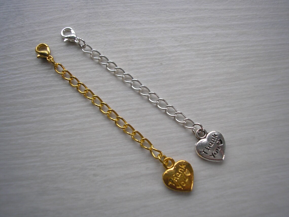 Extension Chain to extend a Necklace Bracelet or Anklet Etsy