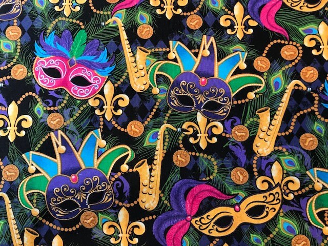 mardi gras placemats