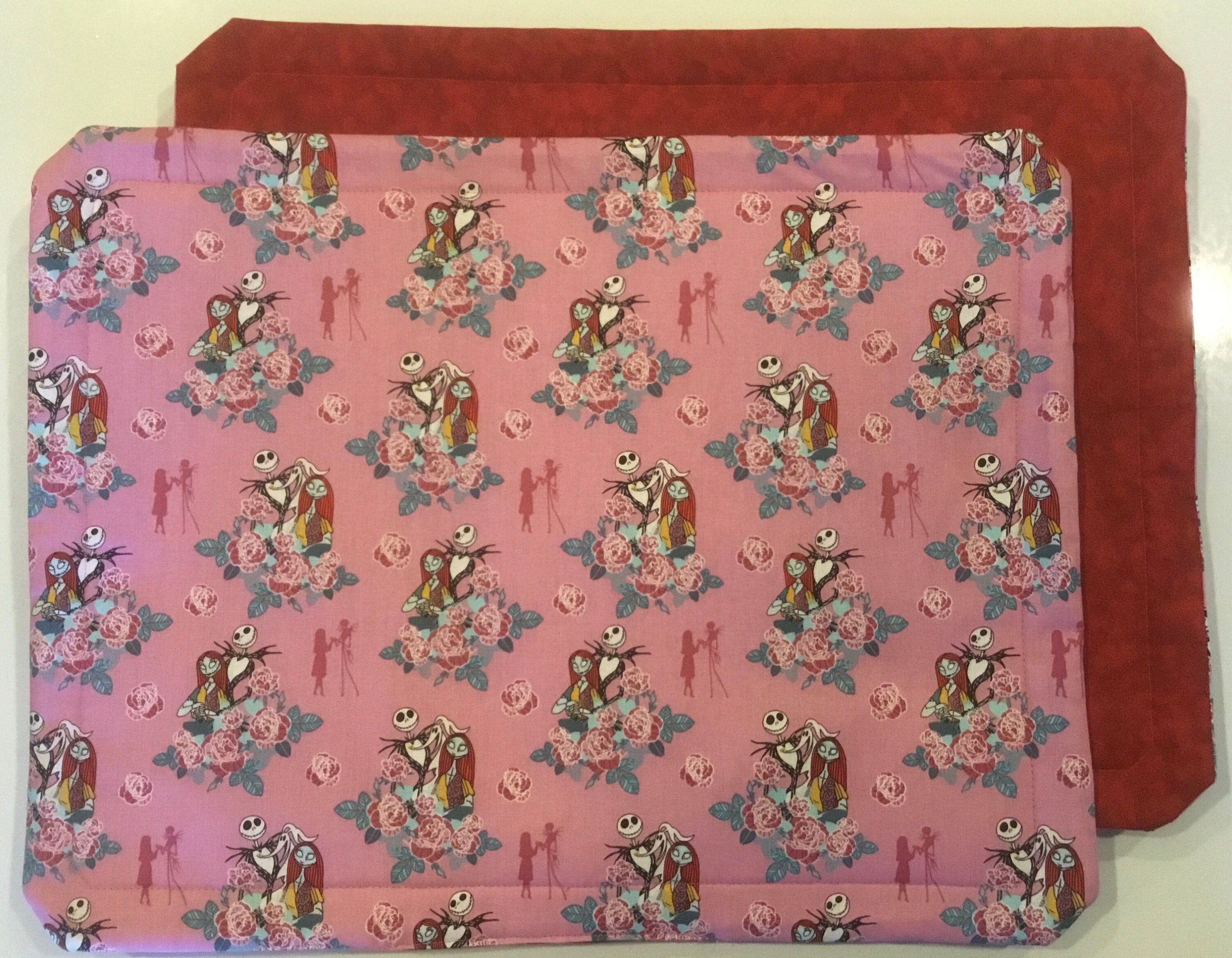 Set of 2 Nightmare Before Christmas Spring Placemats Etsy