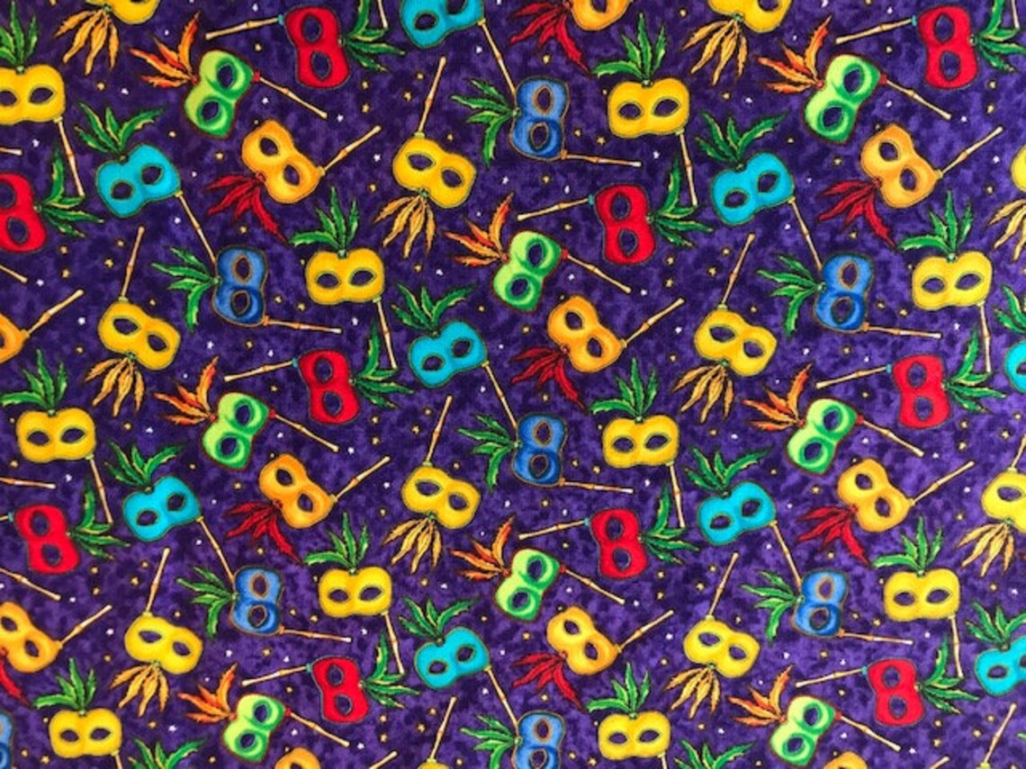 mardi gras table placemats