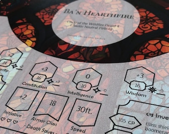 DnD 5e Character Sheet | Interactive Printable PDF