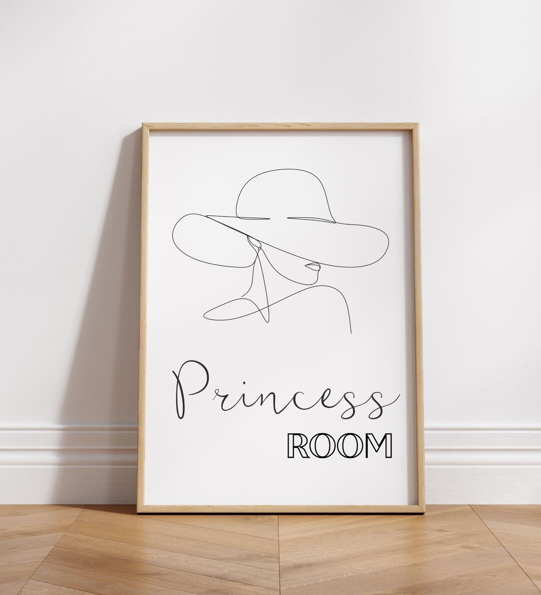 Princess Room Wall Art Decoration, Girls Room Poster Feminine Queen ...