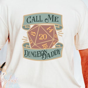 Dungeon Daddy Shirt DnD shirt dungeons and dragons shirt funny DnD shirt dice shirt dm shirt dungeon master shirt DnD apparel