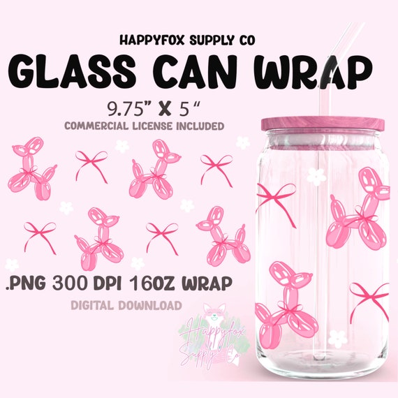Dog Balloons- UVDTF Wrap Dog Balloons- UVDTF Wrap