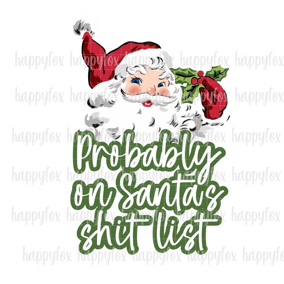 waterslide sublimation printable vinyl probably on santa s etsy