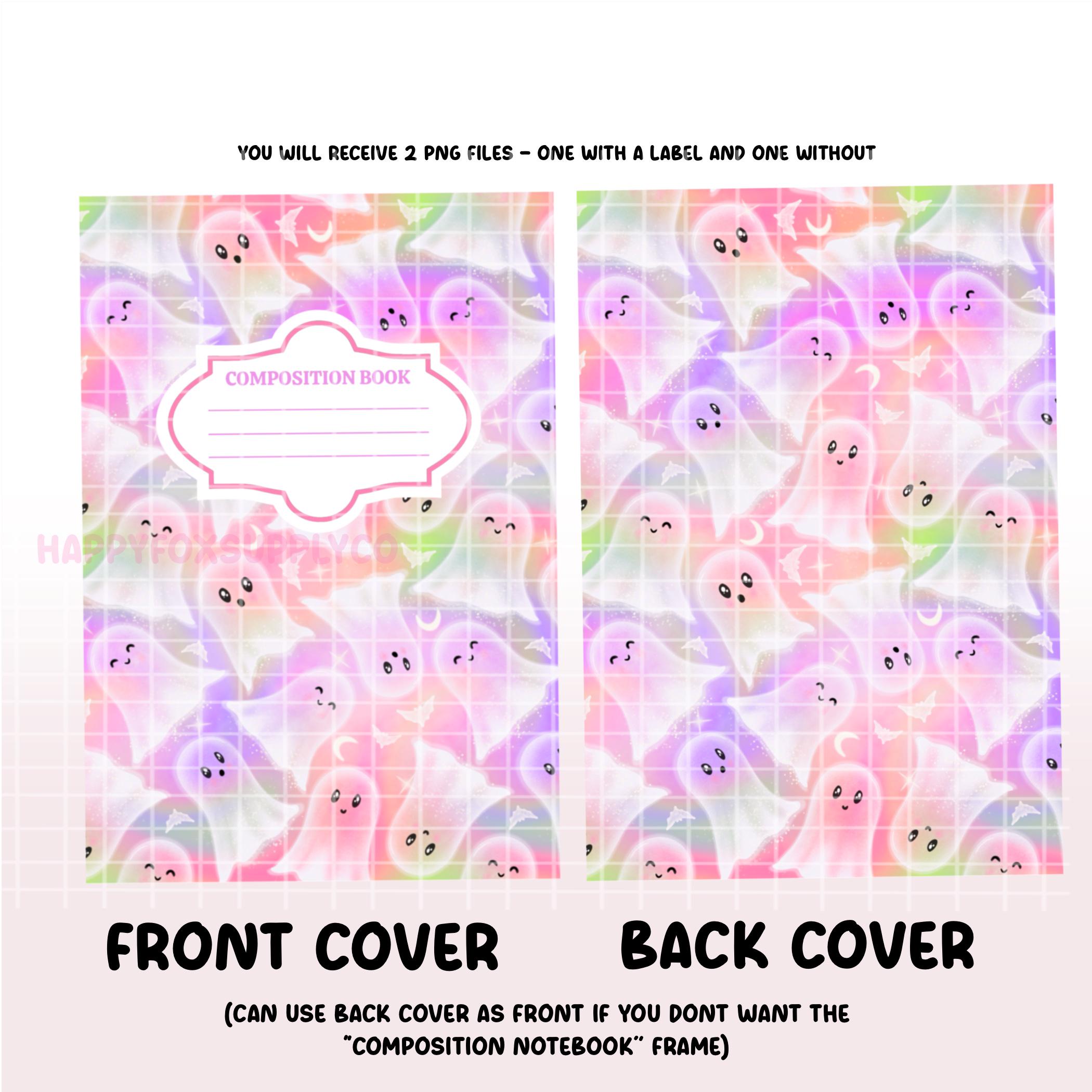 Printable Composition Notebook Cover PNG Back to School Personal ...