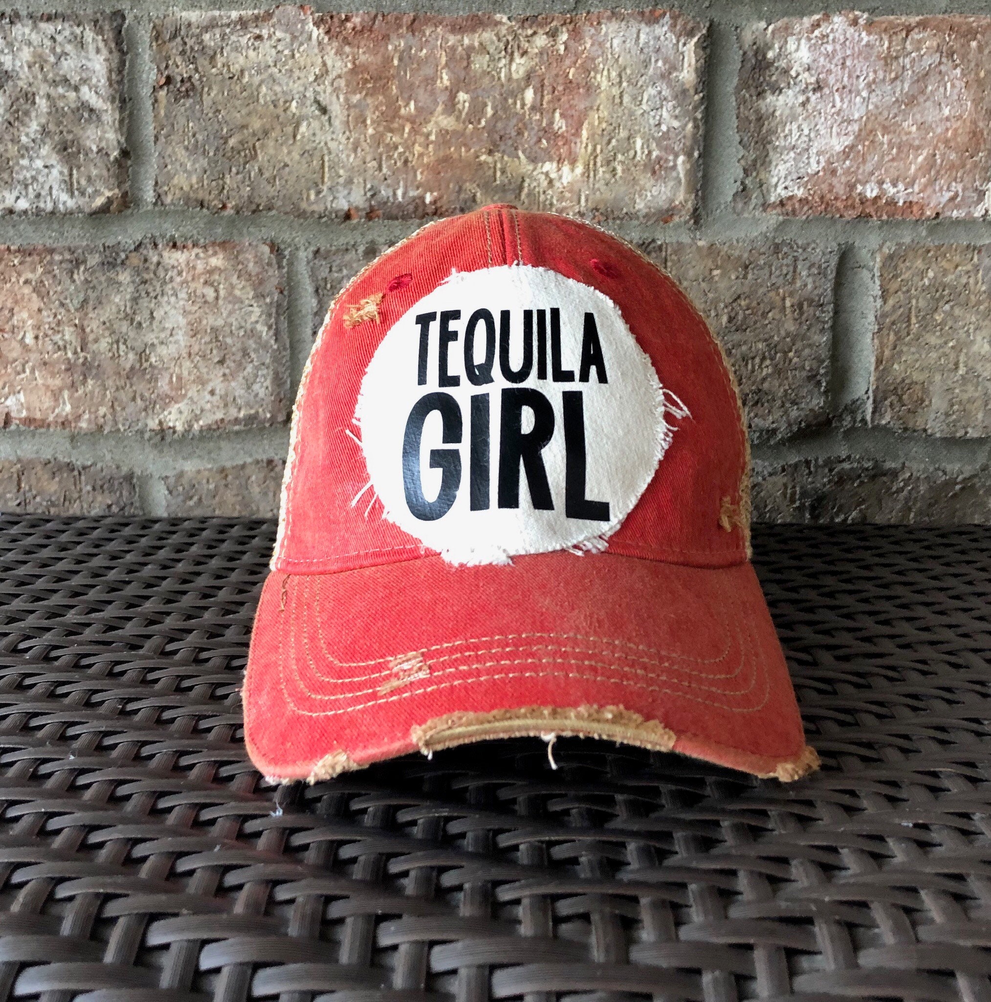 Tequila Girl Hat Tequila Hat Women's Baseball Cap Etsy