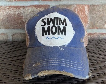 Swim Mom Baseball - Etsy