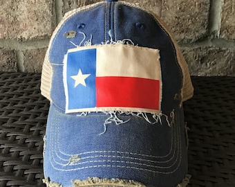 MOCSTONE Unisex Snapback Hat Texas Blue Thin Map Flag Adjustable Baseball Cap 