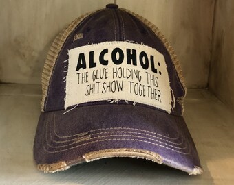 Vintage Alcohol Hat - Etsy
