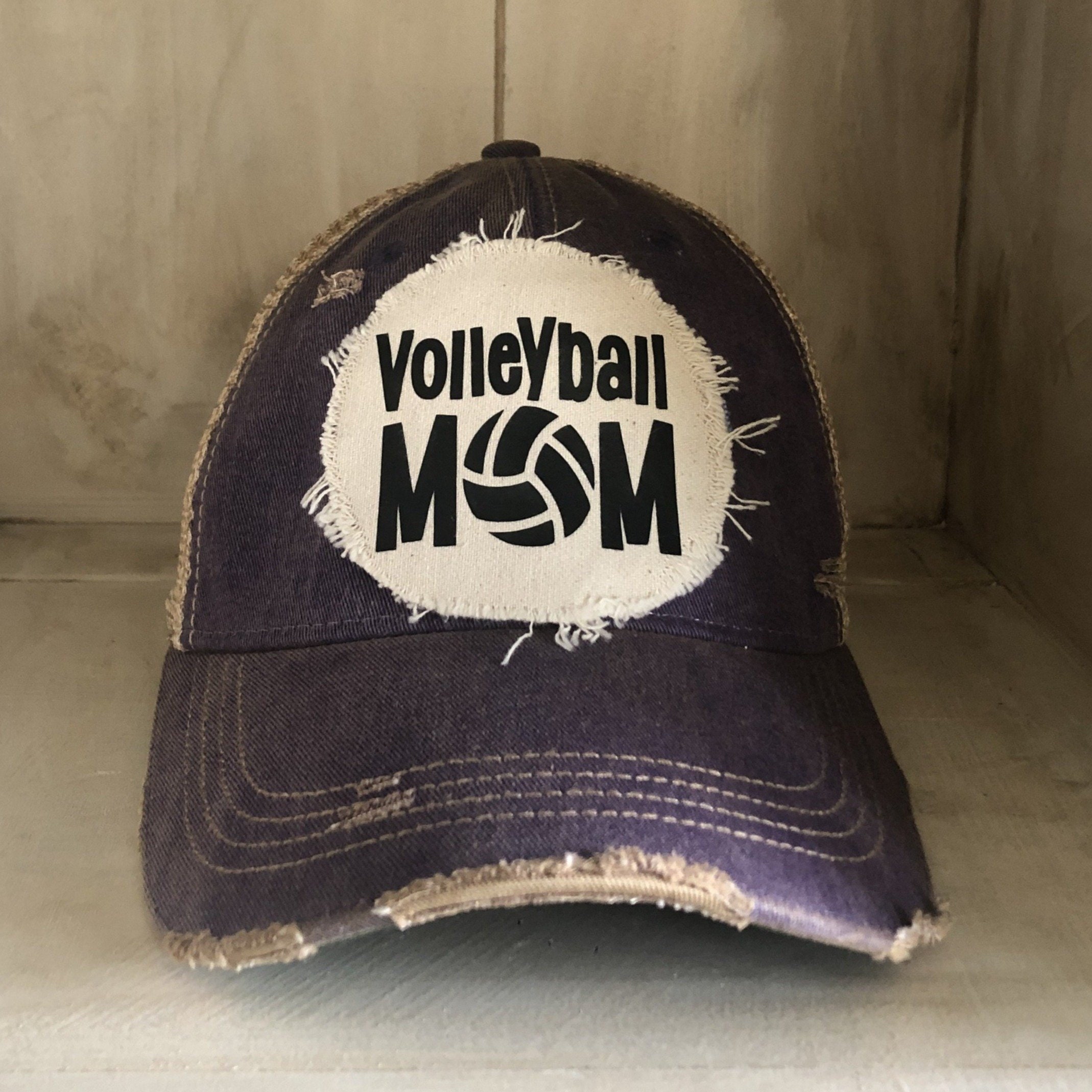 Volleyball Mom Hat Hat Sports Mom Hat Women's Baseball Etsy