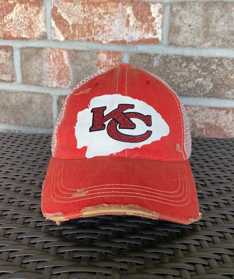 Kansas City Chiefs Hat Chiefs Hat Women's Baseball Cap Etsy