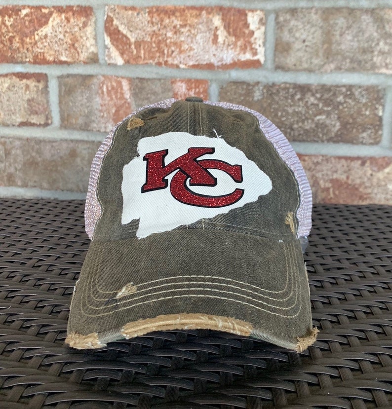 Kansas City Chiefs Hat Chiefs Hat Women's Baseball Cap Etsy