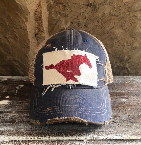 Mustang Hat Pony Hat Women's Baseball 