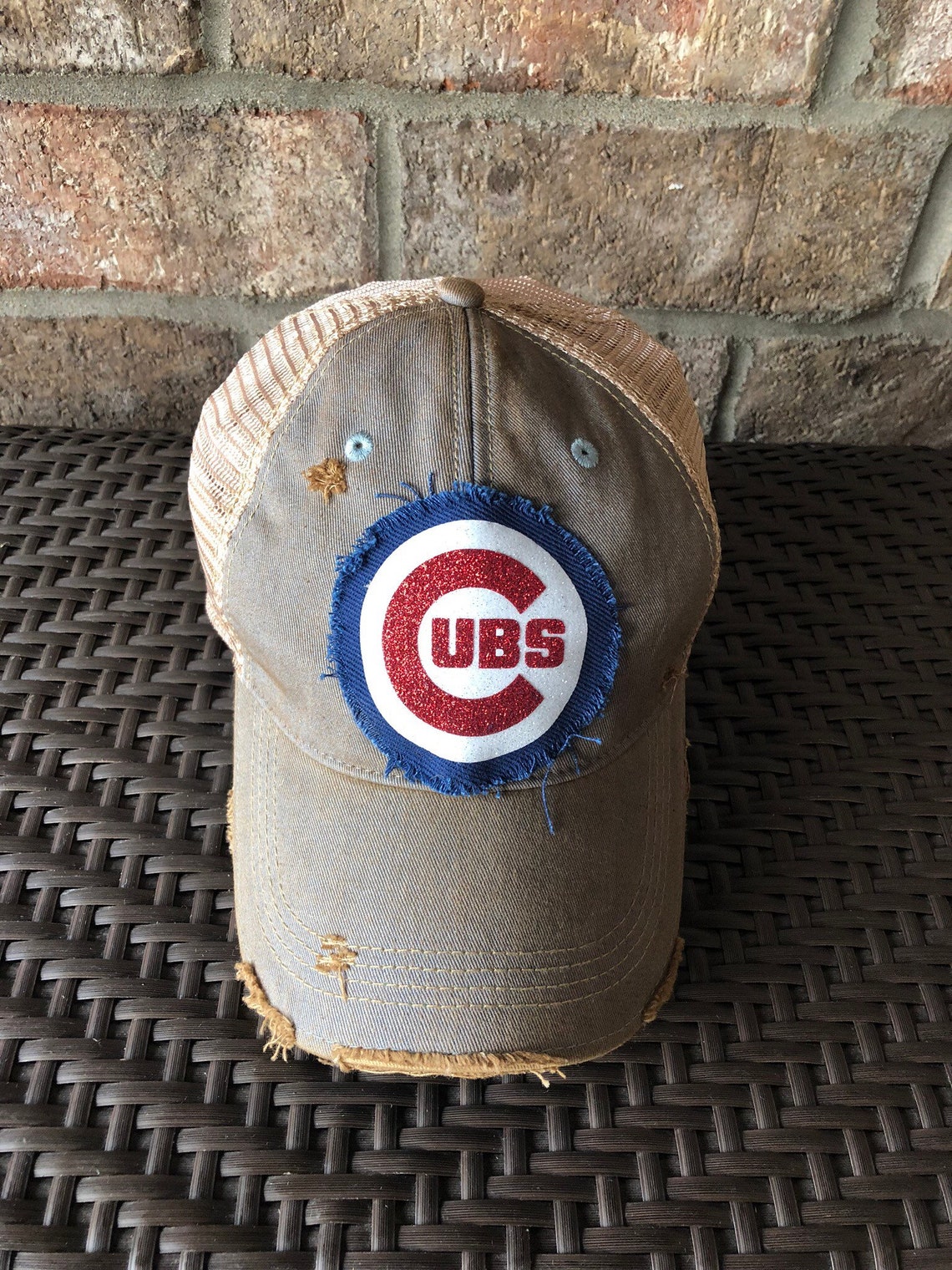 Chicago Cubs Hat Cubs Hat Women's Baseball Cap Etsy