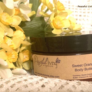Sweet Orange Whipped Body Butter