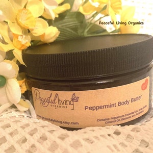 Peppermint Whipped Body Butter