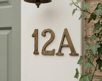 Сustom listing Brass House Numbers