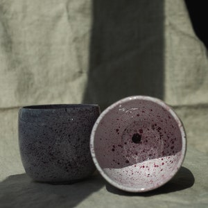 Custom Pottery Mug, Ceramic Cup, Pottery Coffee Cup, Ceramic Tea Mug, cup with handle, coffee lover gift 1 Year Anniversary Gift image 4