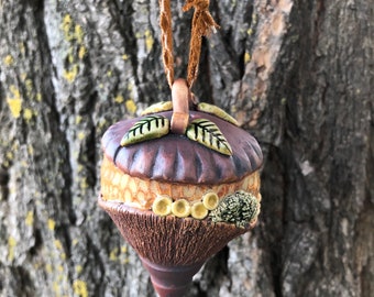 Forest inspired ornament
