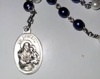 St. Joseph traditional chaplet, Catholic devotion prayer beads