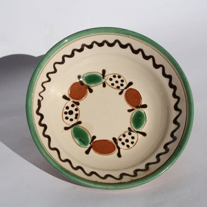 Hungarian Folk Plate, Traditional Plate, Hungarian Pottery, Wall Plate
