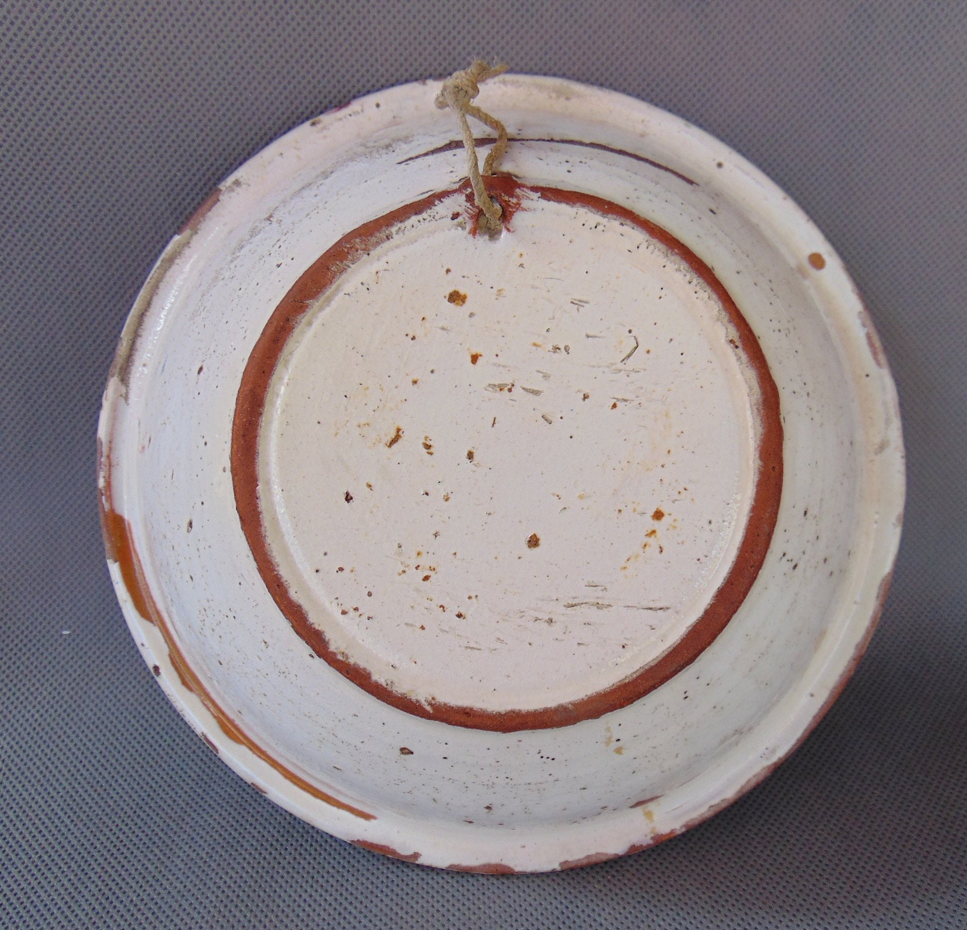 Antique Wall Plate Ceramic Wall Plate Folk Plate Etsy