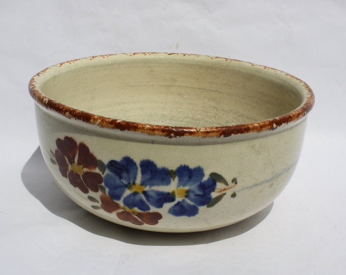 Antique Traditional Hungarian Folk Fruit Bowl