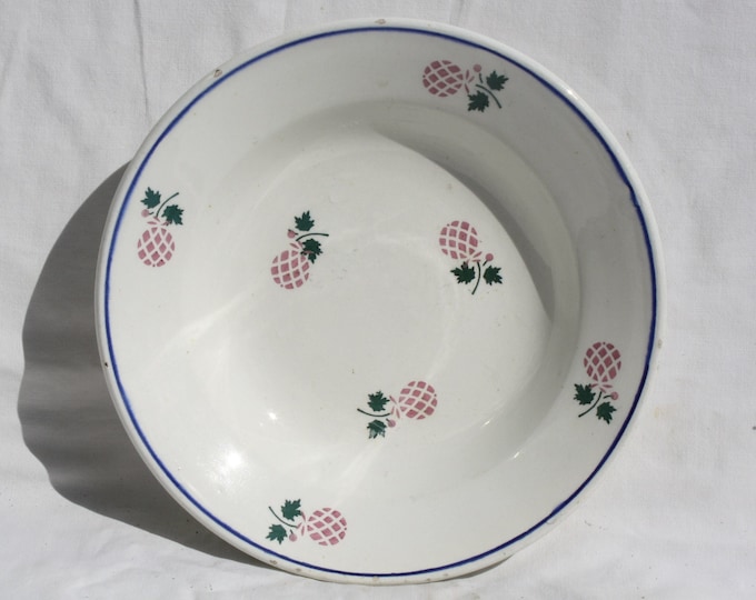 Folk Traditional Plate, Hungarian Pottery, Folk, Antique Peasant Folk Plate