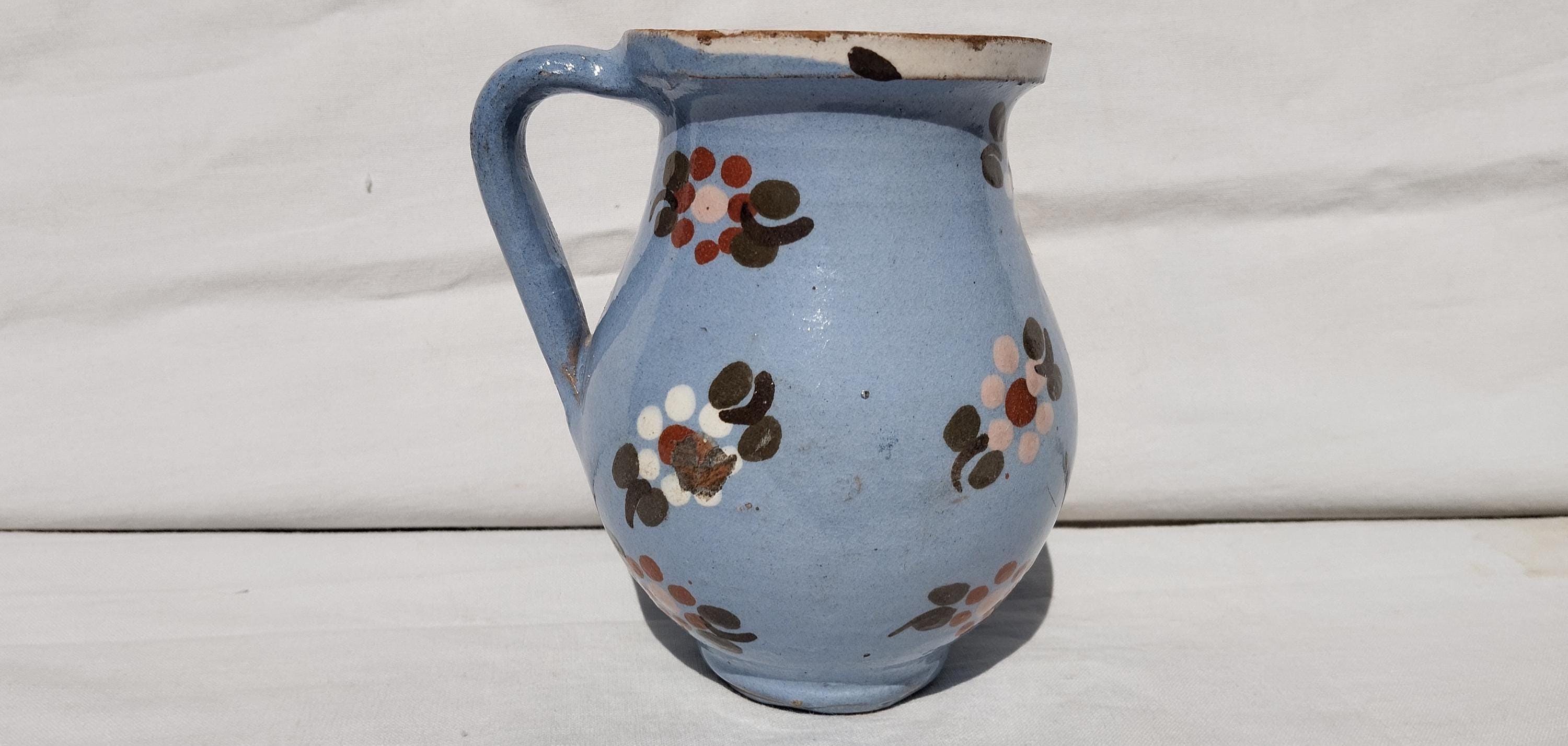 フランスアンティーク　ピューター製　ピッチャー　ジャグ　ポット　花器　ブロカント フランスアンティーク ピューター製 ピッチャー ジャグ ポット 花器