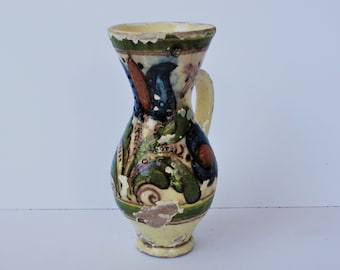 ヴィンテージ ハンガリー 陶器製水差し 800 ml. 18.5 cm - Etsy 日本