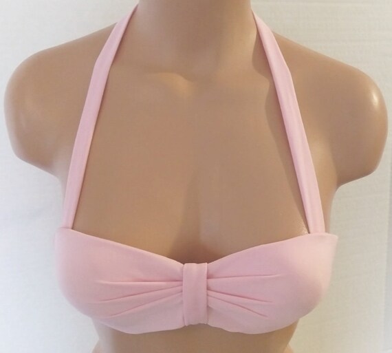 light pink bathing suit top
