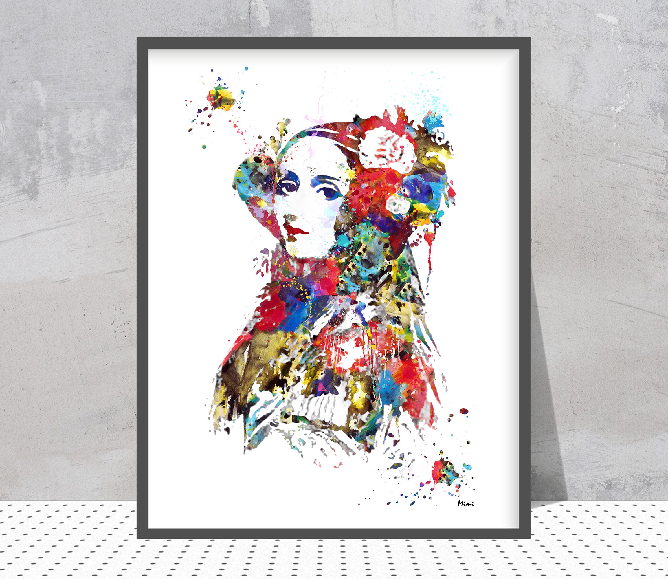 Ada Lovelace science art Print computer science pioneer Ada Lovelace watercolor poster