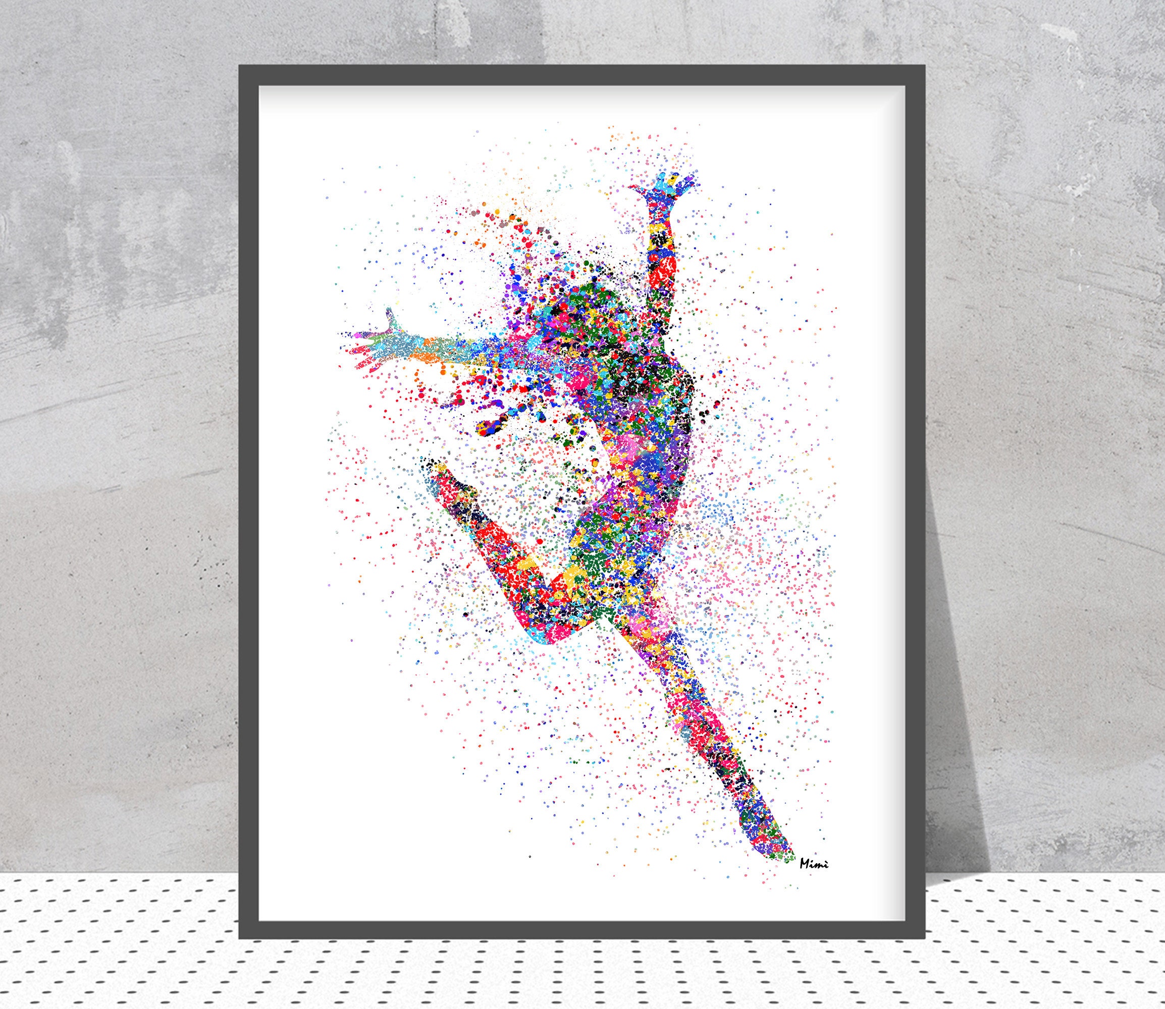 Danse Contemporaine Dessin Danseuse Moderne Jazz Style femme danseuse impression Jazz danse moderne - Etsy France