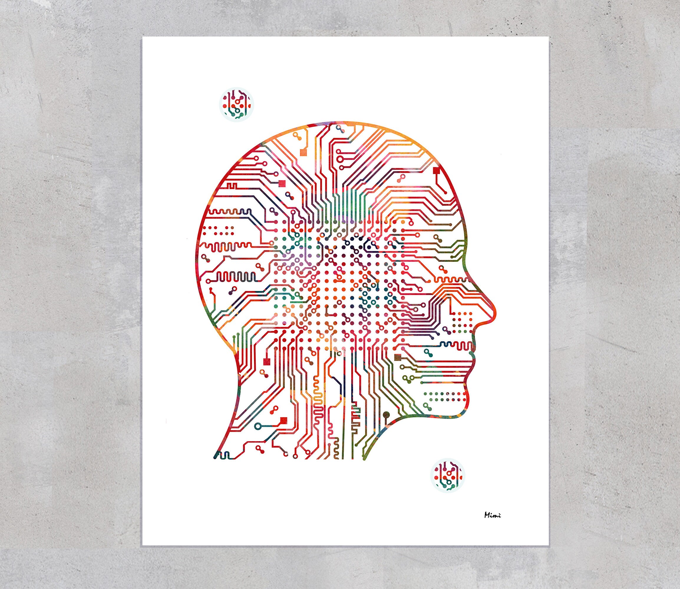 Robot Vs Human Industry Ai Artificial Intelligence Versus Human Intelligence  Concept Business Disruption Illustration Robotic Face To Face Vector  Minimal Flat Design To Poster And Cover Stock Illustration - Download Image  Now -