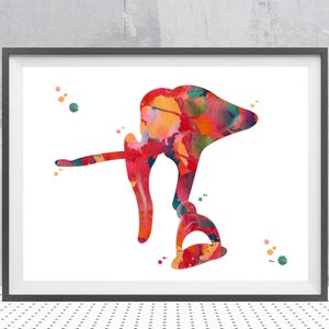 Ear Anatomy Ossicles Print Audiology Watercolor Vestibular System Inner Ear Structure Incus Malleus Stapes Ear Speech Therapy Art