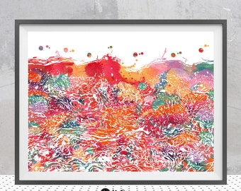Skin Dermatitis Histology Print | Dermatology Art | Dermatological Clinic Decor