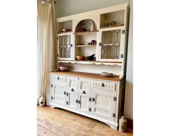 Wooden kitchen dresser discount