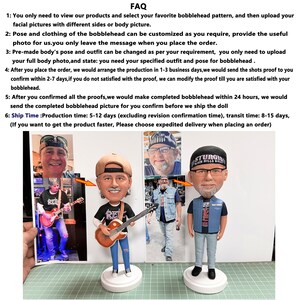 Kid With Apple Bobblehead - Custom Child Gift Figurine Doll main image 1