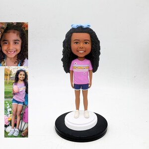 Princess Girl Bobblehead - Custom Princess Gift Figurine main image 0