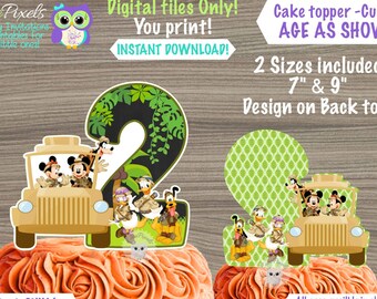 mickey mouse clubhouse centerpiece mickey mouse clubhouse etsy mickey mouse safari birthday theme