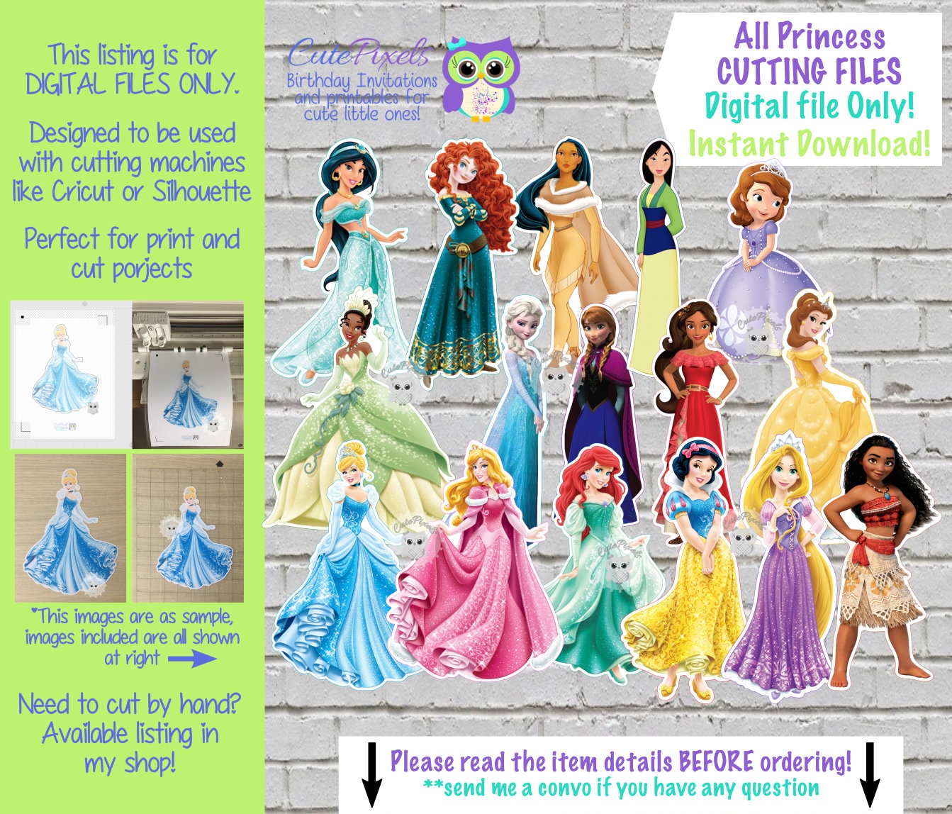 Download Disney Princess SVG Cutting Files Disney Princess Print ...