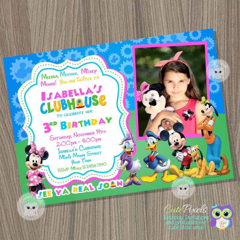 Minnie Mouse Party Decorations Mickey Mouse Clubhouse | Etsy